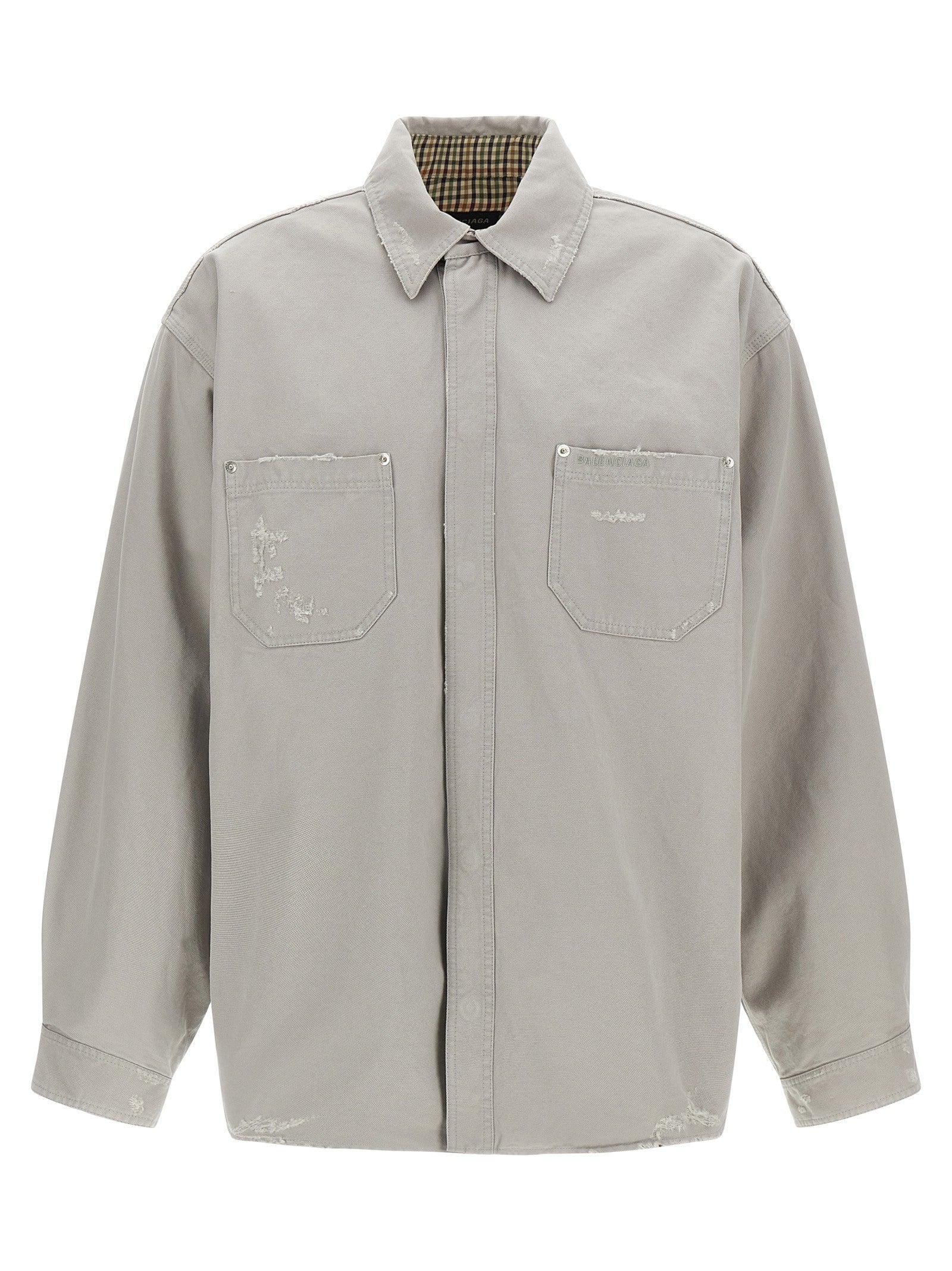 Balenciaga Workwear Overshirt Grey