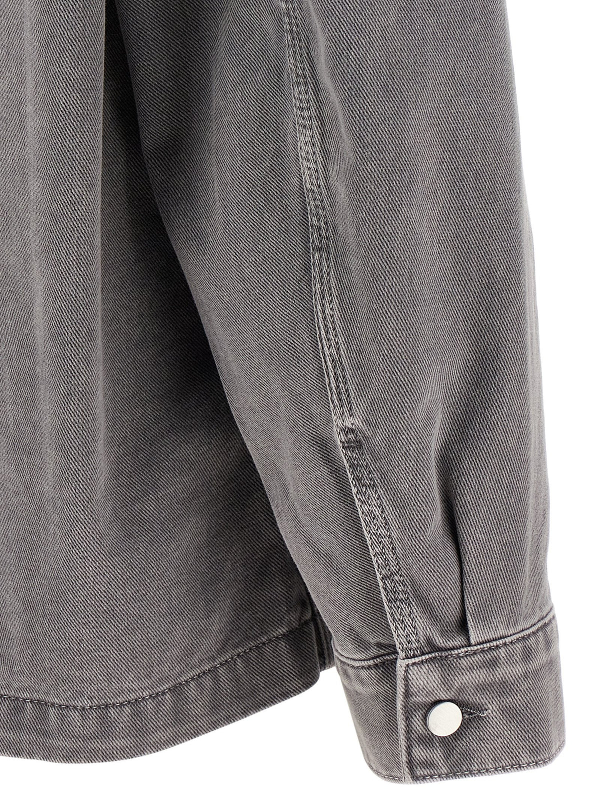 Lemaire Workwear Overshirt Grey, view 4
