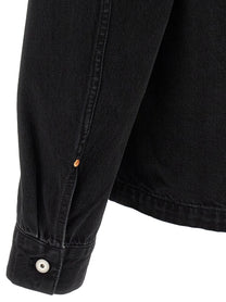 Lemaire Workwear Overshirt Black, view 4