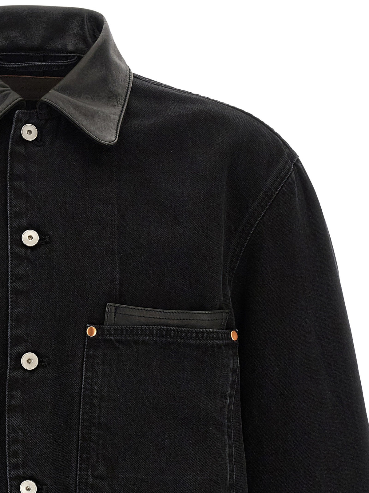 Lemaire Workwear Overshirt Black, view 3