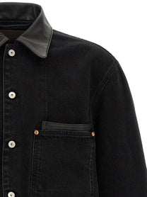 Lemaire Workwear Overshirt Black, view 3