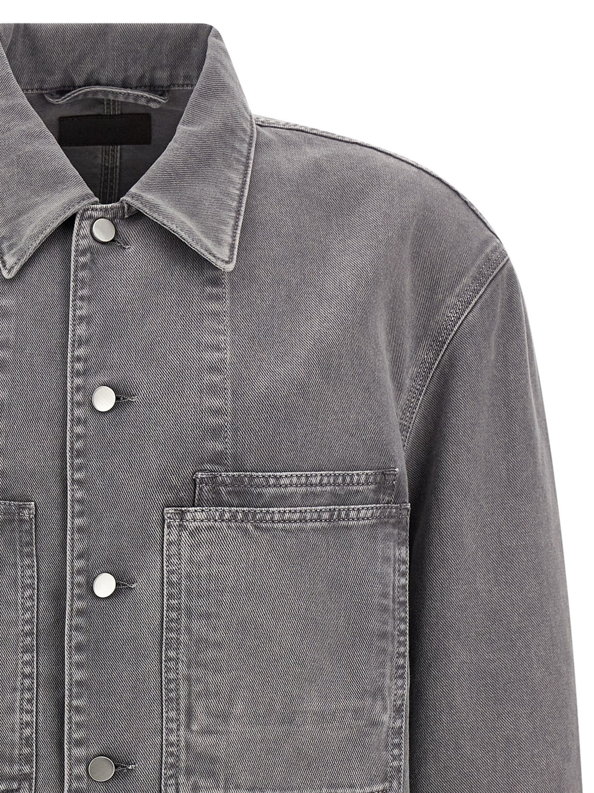 Lemaire Workwear Overshirt Grey, view 3
