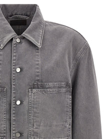 Lemaire Workwear Overshirt Grey, view 3