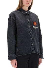 Kenzo Women's Workwear Shirt Black