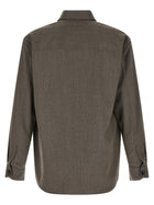 Brioni Workwear Shirt Brown, view 2