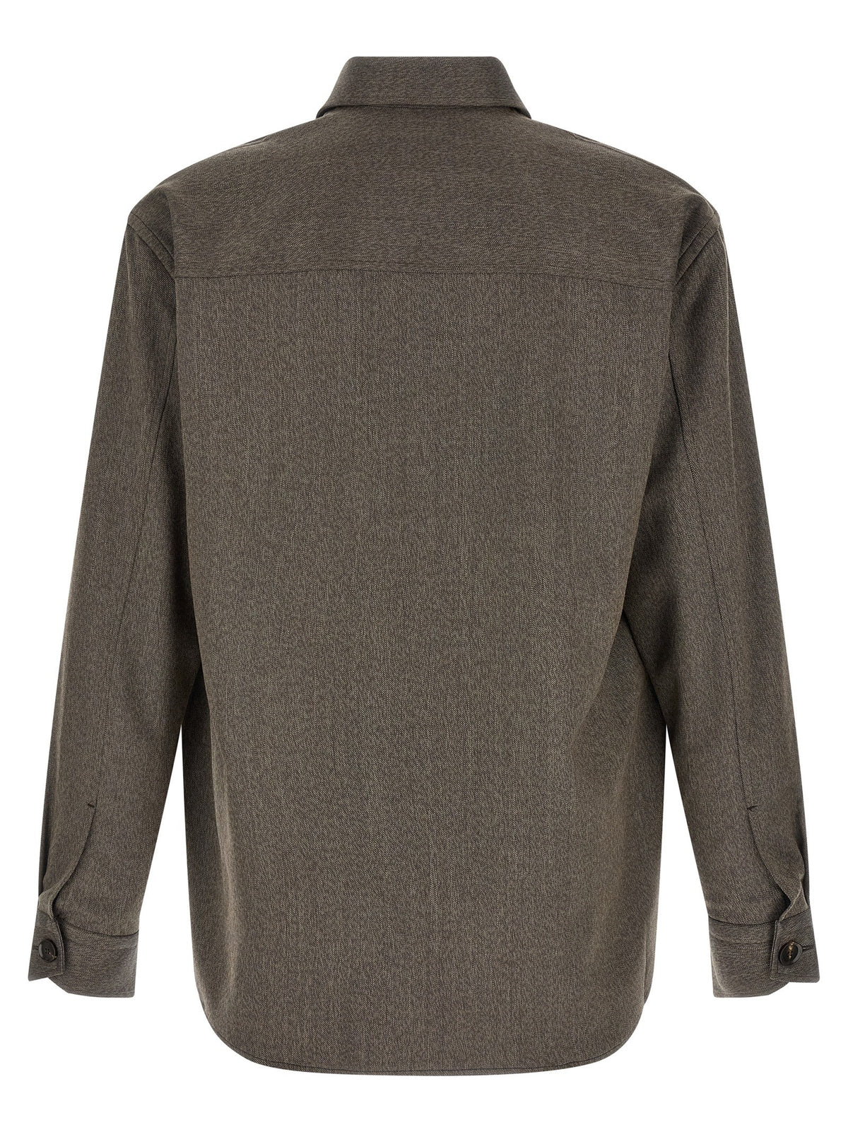 Brioni Workwear Shirt Brown, view 2