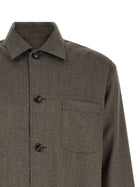 Brioni Workwear Shirt Brown, view 3