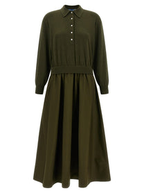 Polo Ralph Lauren Woven Line Dress Green