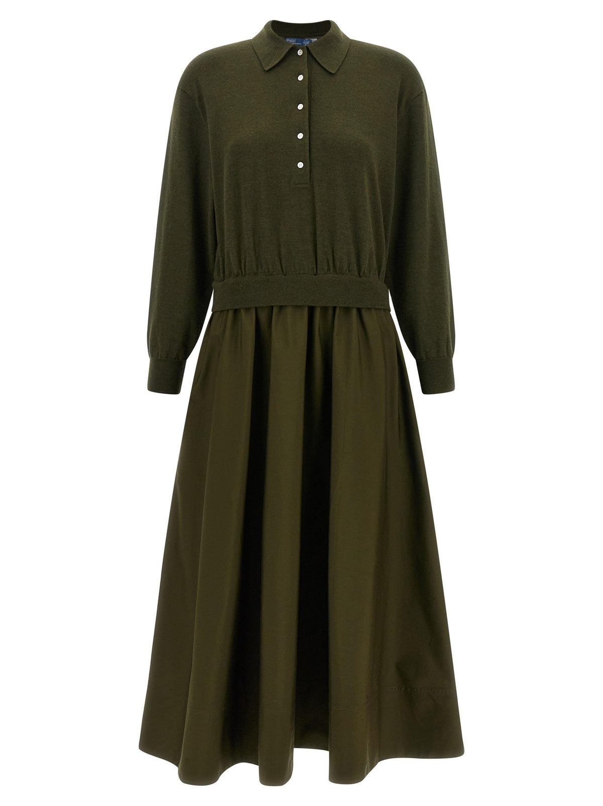 Polo Ralph Lauren Woven Line Dress Green