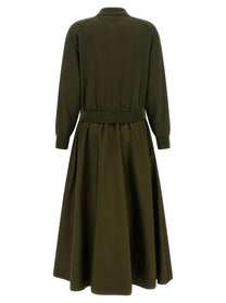 Polo Ralph Lauren Woven Line Dress Green