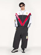 adidas Originals x Willy Chavarria Men's Woven Recycled Polyester Jacket Black, view 2