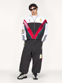 adidas Originals x Willy Chavarria Men's Woven Recycled Polyester Jacket Black, view 2