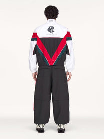 adidas Originals x Willy Chavarria Men's Woven Recycled Polyester Jacket Black, view 3