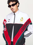 adidas Originals x Willy Chavarria Men's Woven Recycled Polyester Jacket Black, view 4