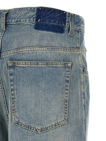 Maison Margiela Wrap Asymmetric Closure Jeans Blue