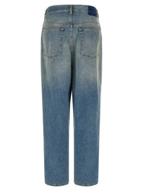 Maison Margiela Wrap Asymmetric Closure Jeans Blue