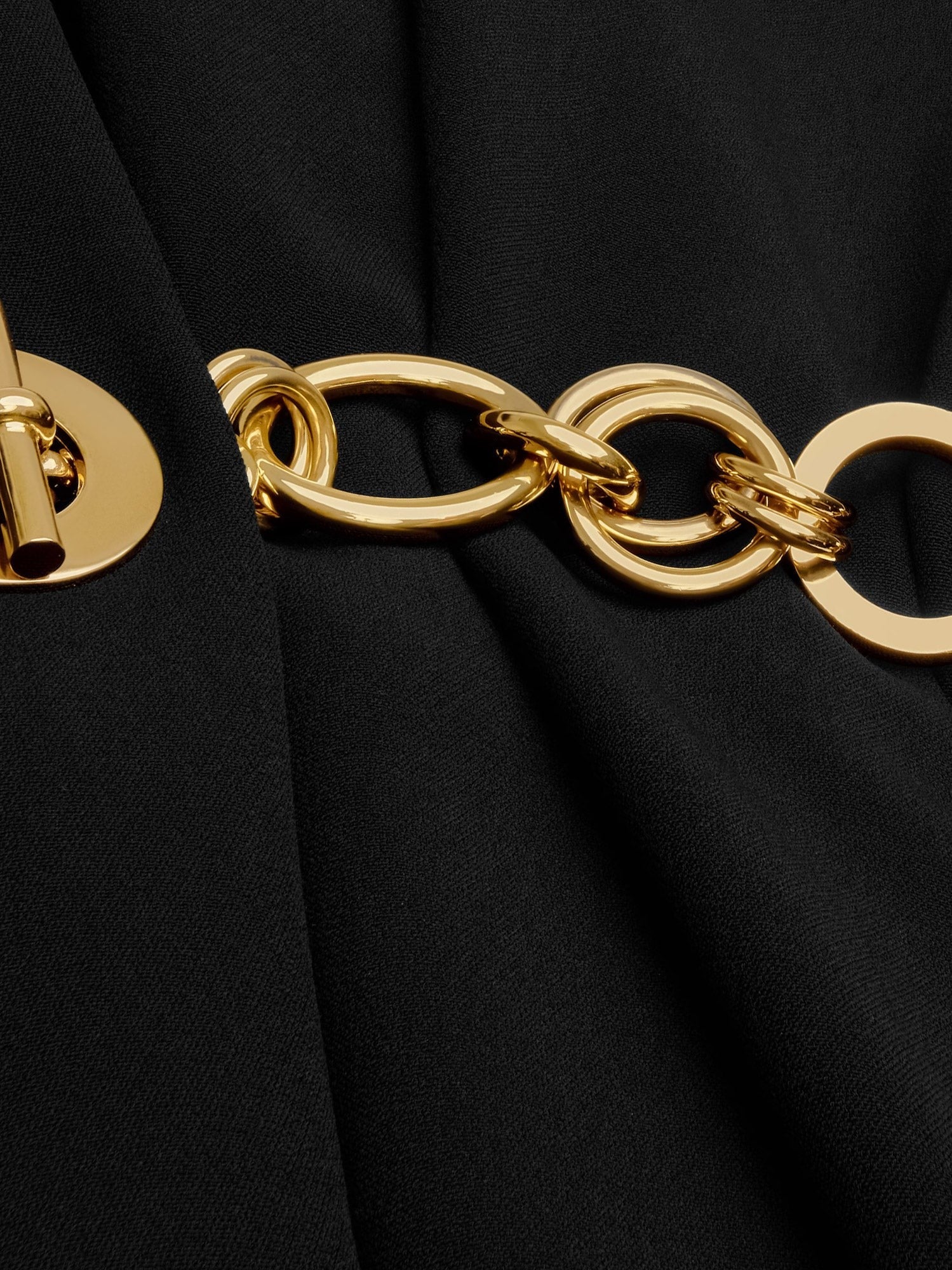 Celine Women's Wrap Dress Black Celine