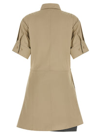 Loewe Wrap Dress Beige