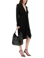 Tom Ford Women's Wrap Dress Black