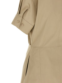 Loewe Wrap Dress Beige