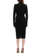 Tom Ford Women's Wrap Dress Black