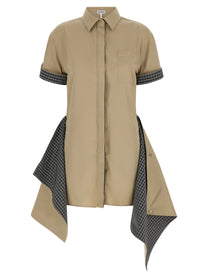 Loewe Wrap Dress Beige