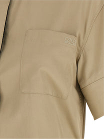 Loewe Wrap Dress Beige