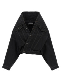 Balenciaga Wrap Jacket Black