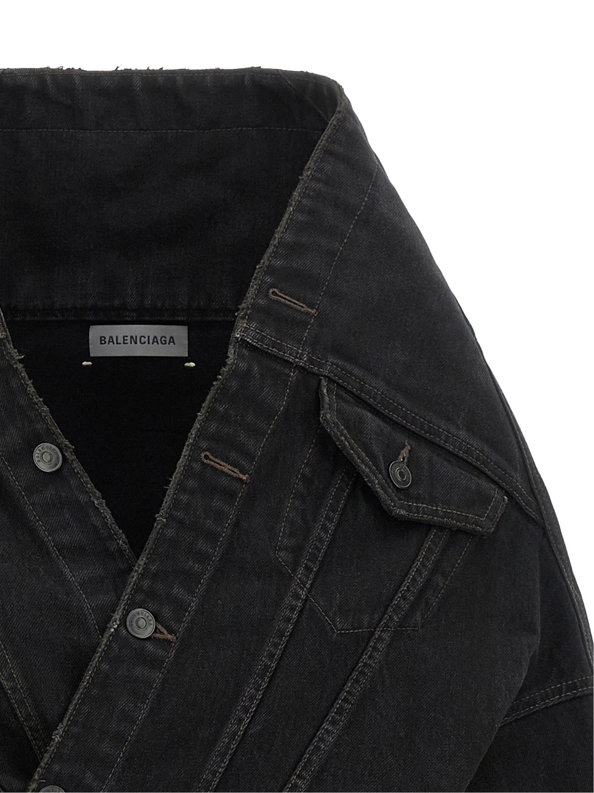 Balenciaga Wrap Jacket Black