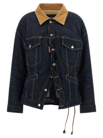 Dsquared2 Wrap over Jacket Blue