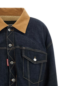 Dsquared2 Wrap over Jacket Blue