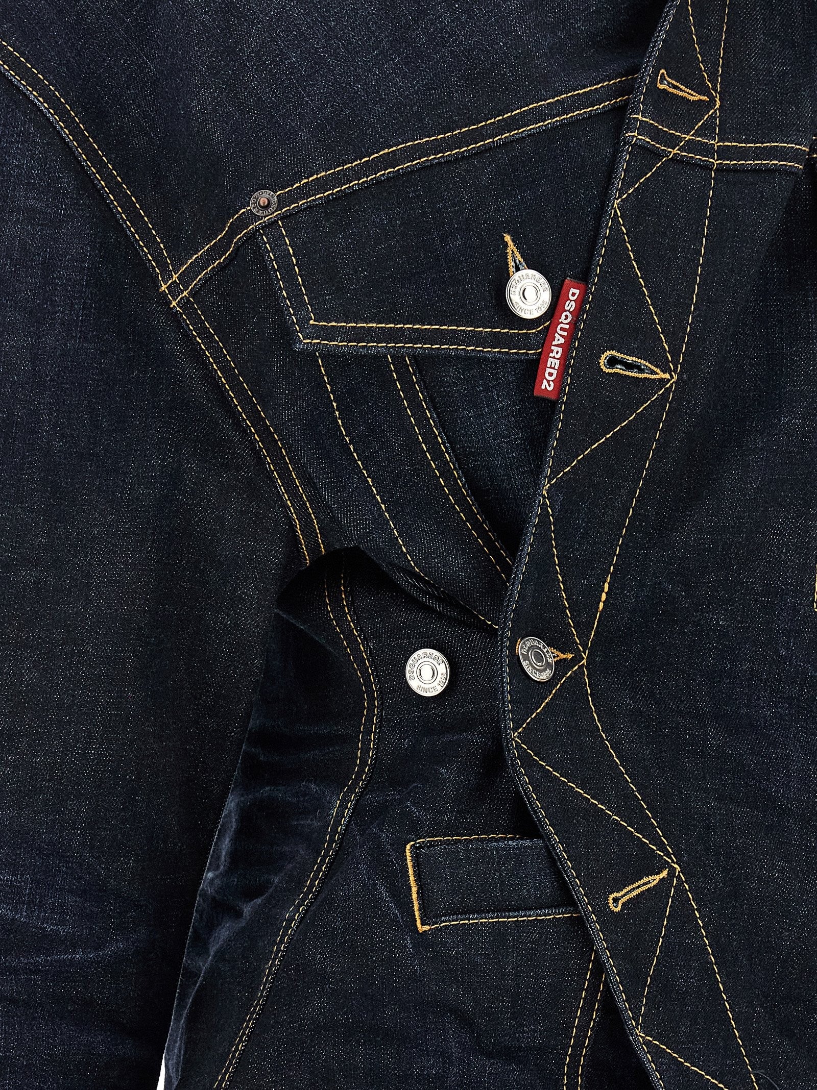 Dsquared2 Wrap over Jacket Blue
