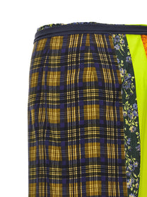 Dries Van Noten Wrap Sarong Skirt Gold