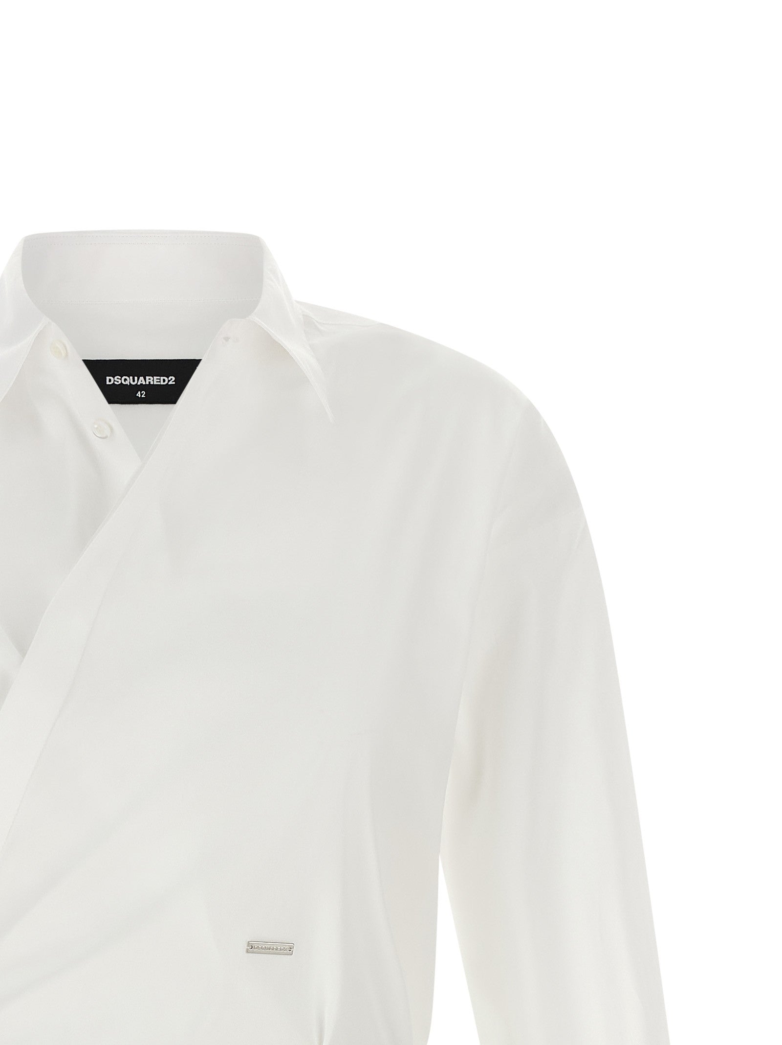 Dsquared2 Wrap Shirt White