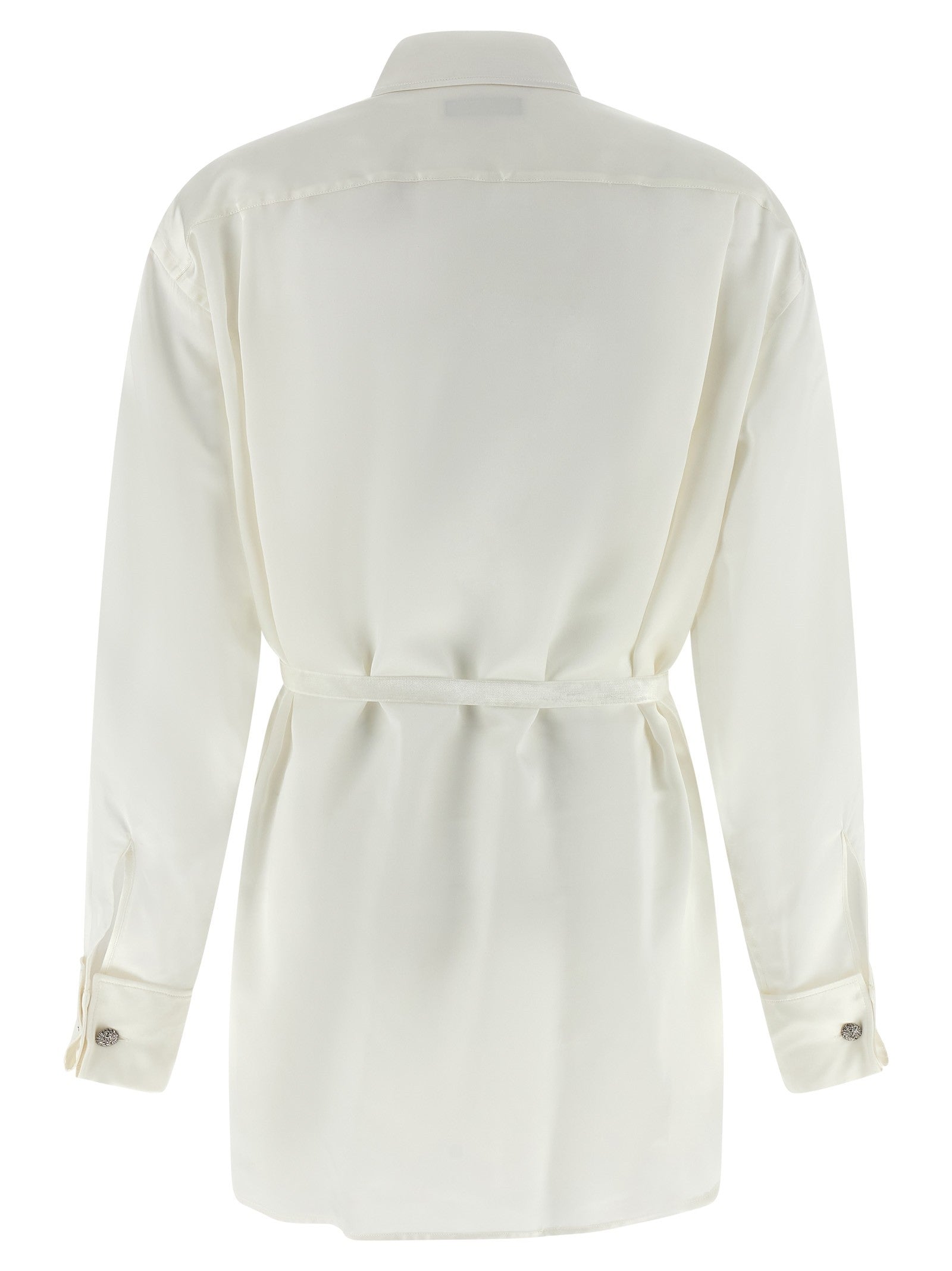 Balenciaga Wrap Shirt White