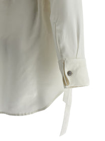 Balenciaga Wrap Shirt White