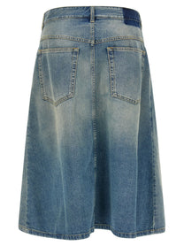 Maison Margiela Wrap Skirt Blue