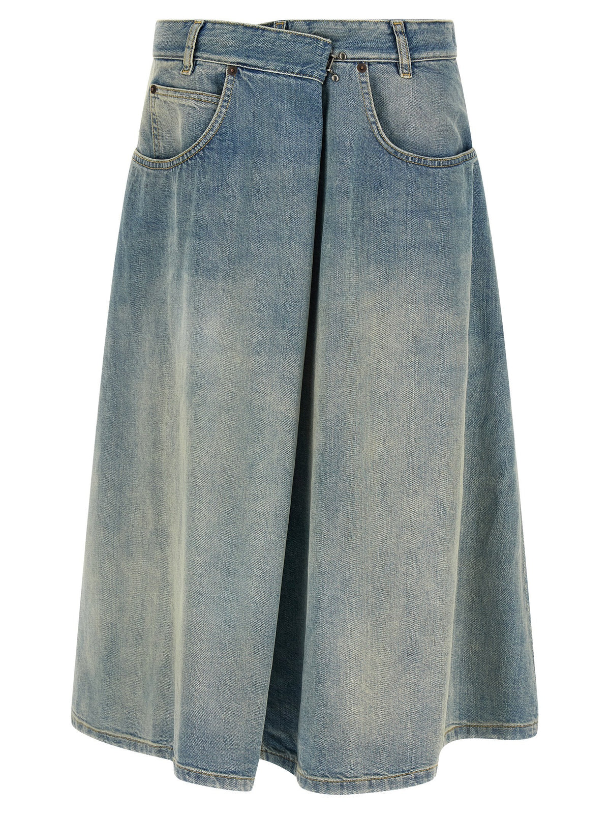 Maison Margiela Wrap Skirt Blue