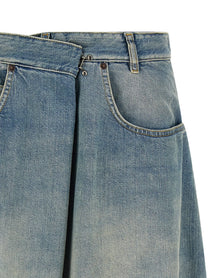 Maison Margiela Wrap Skirt Blue