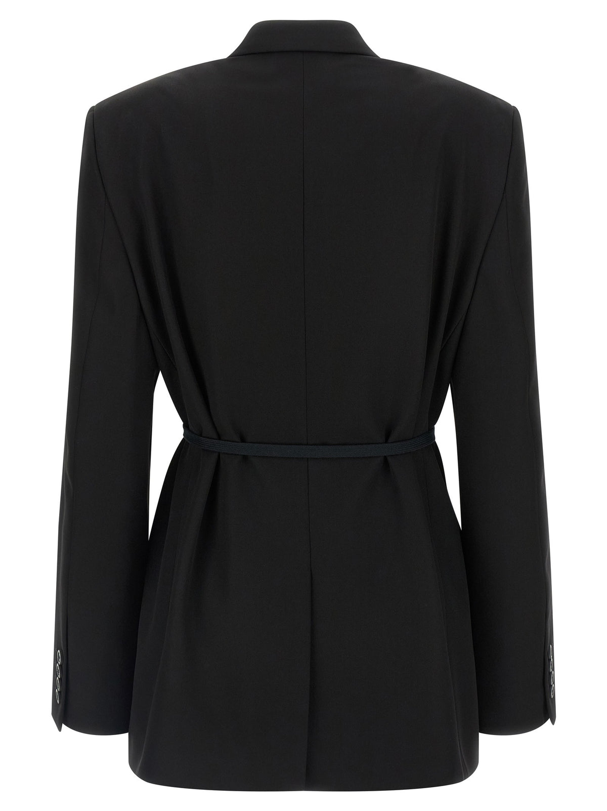 Balenciaga Wrap Tailored Blazer Black, view 2