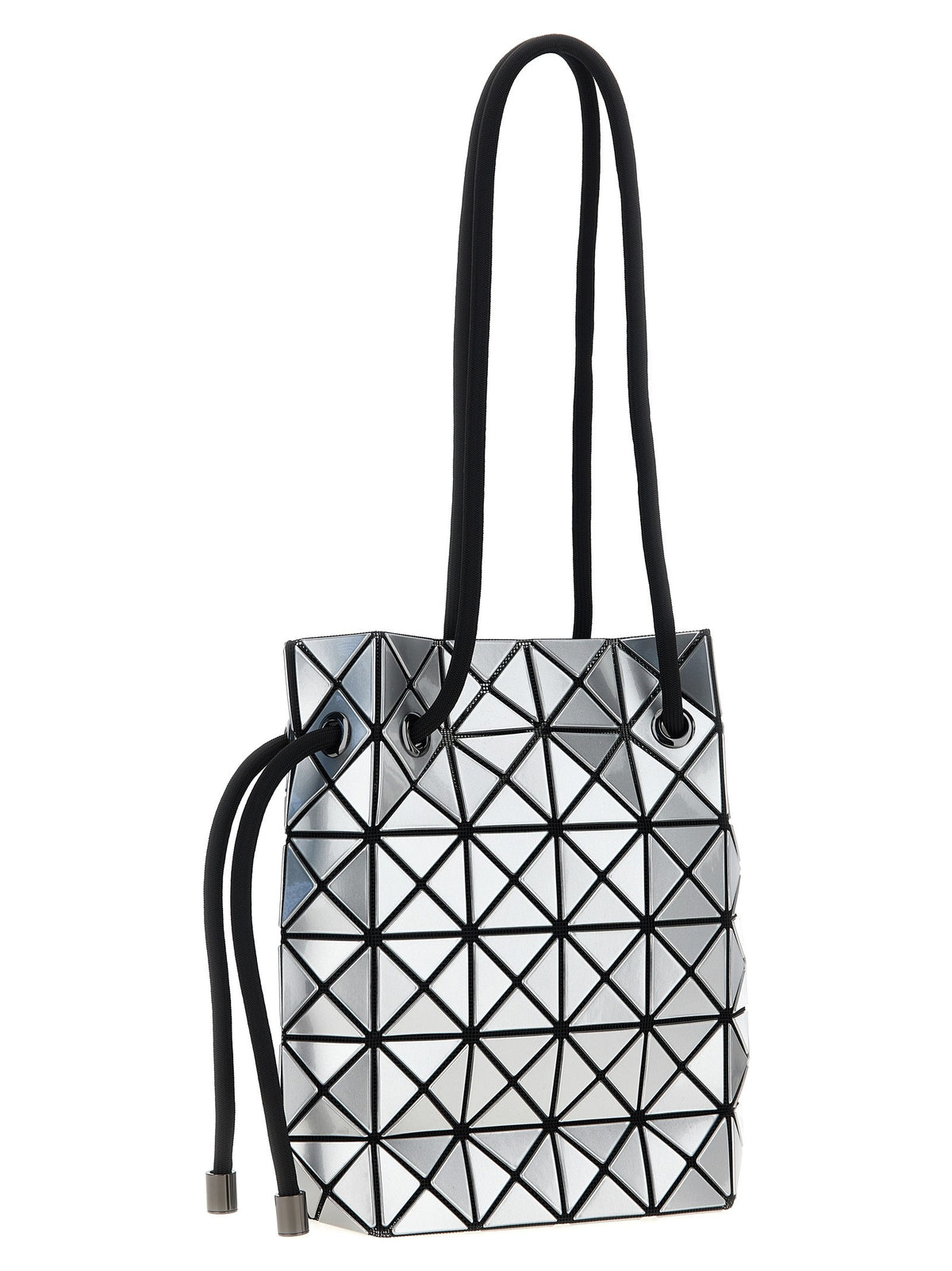 Bao Bao Issey Miyake Wring Bucket Bag Silver
