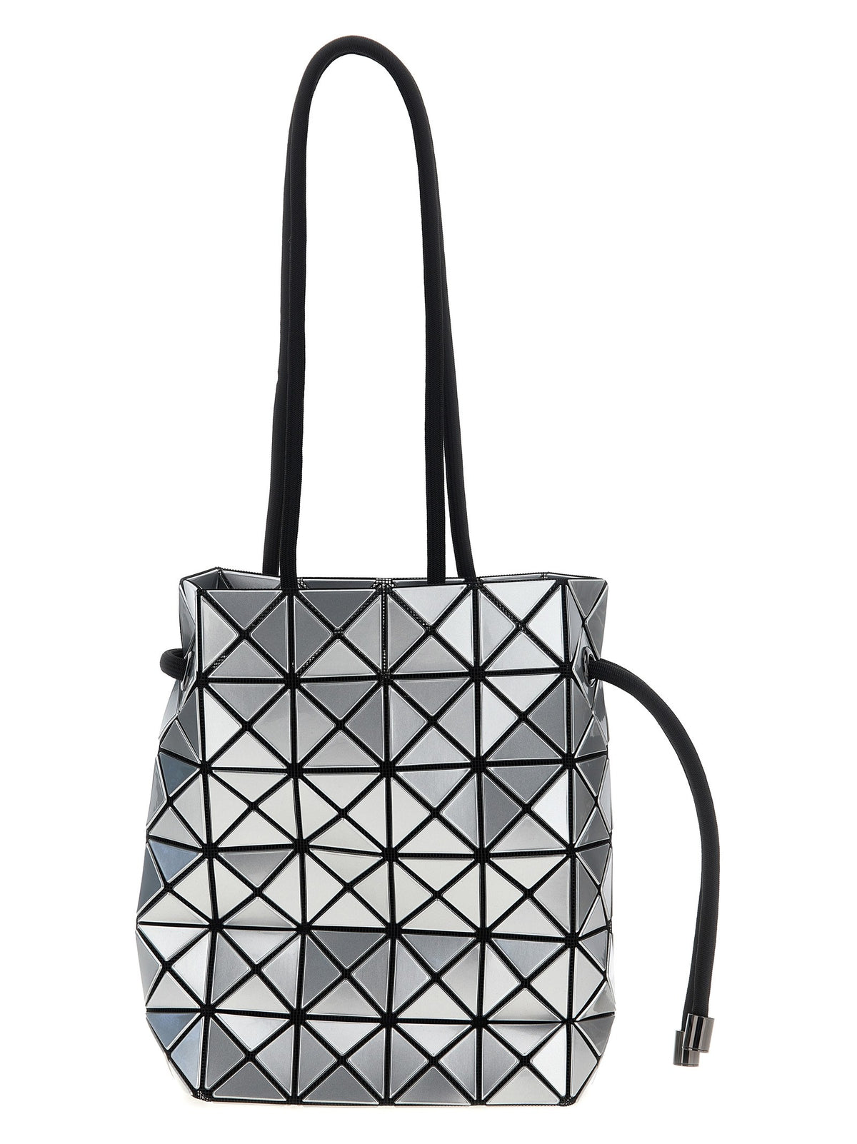 Bao Bao Issey Miyake Wring Bucket Bag Silver