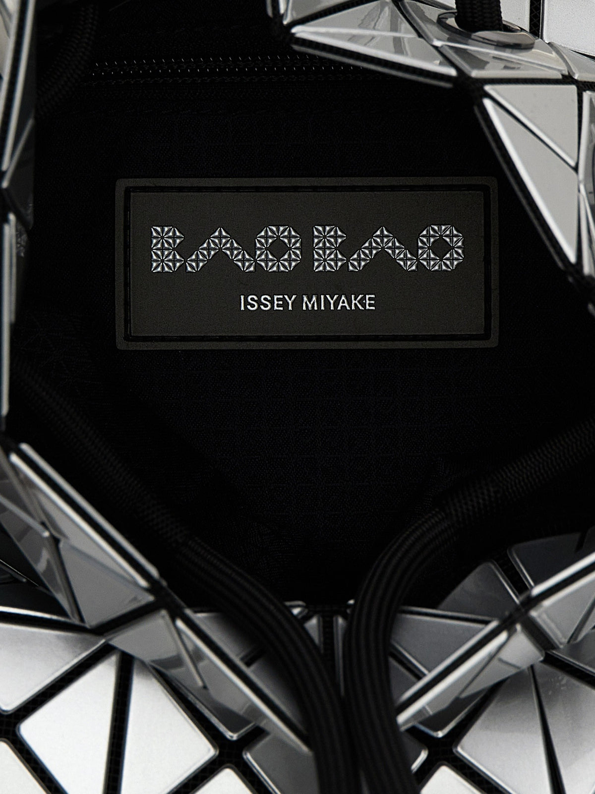 Bao Bao Issey Miyake Wring Bucket Bag Silver