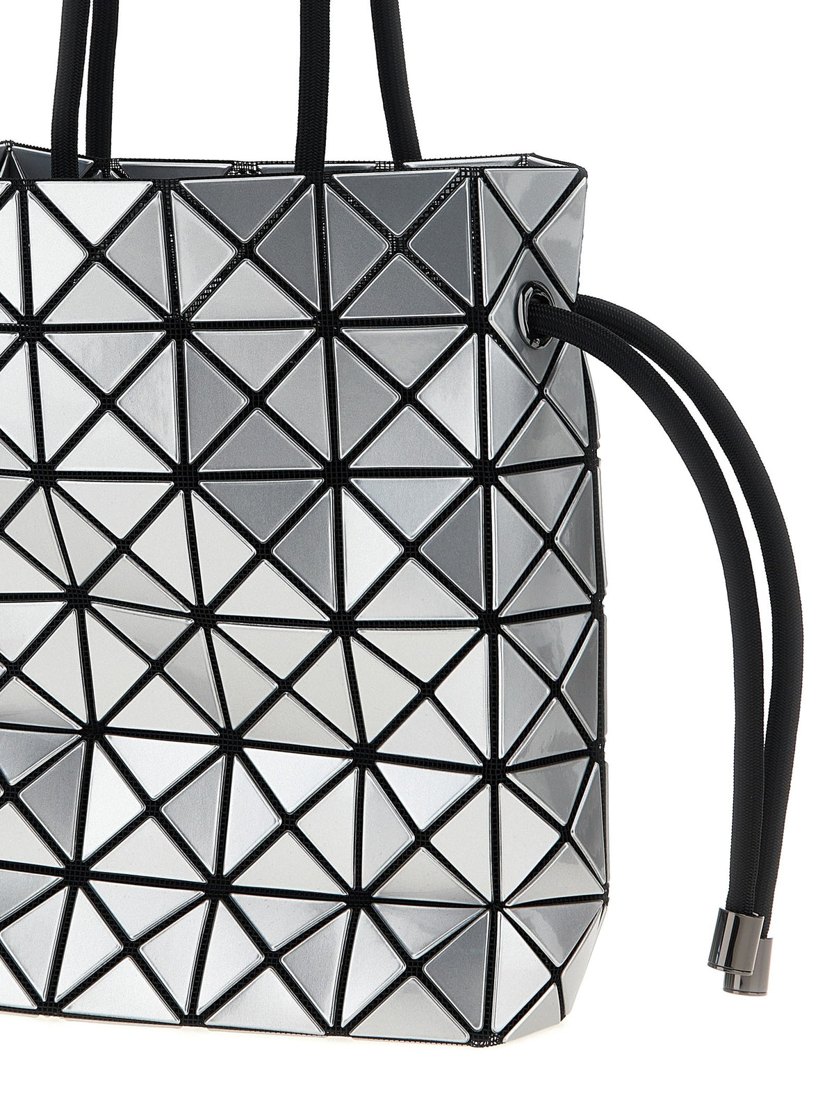 Bao Bao Issey Miyake Wring Bucket Bag Silver