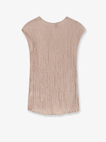 Alysi Women's Wrinkle Top Pink