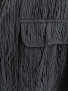 Alysi Women's Wrinkled Blazer Liquirizia, view 3