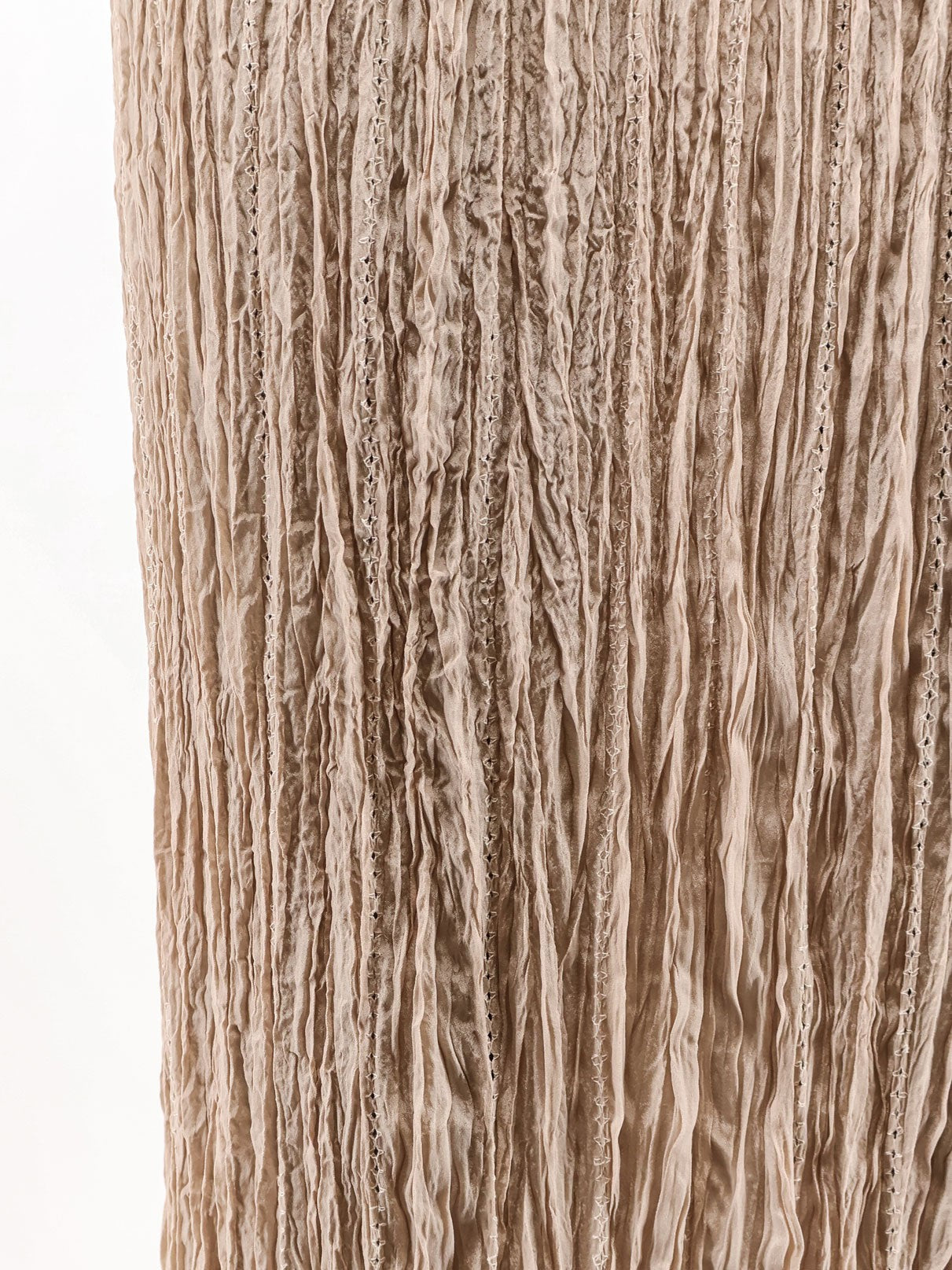 Alysi Women's Wrinkled Viscose Skirt Pink