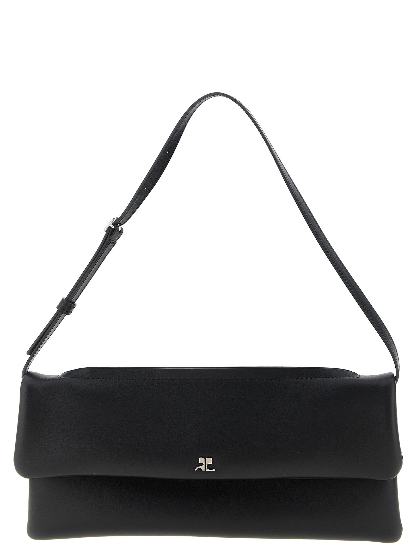 courrèges Wrist Clutch Black
