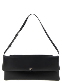 courrèges Wrist Clutch Black