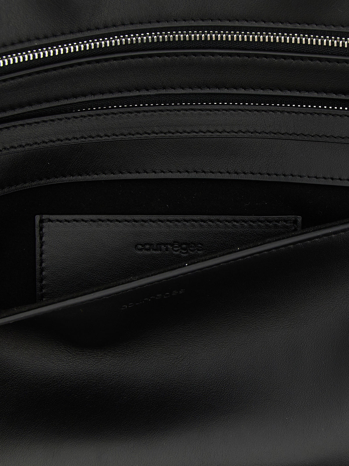 courrèges Wrist Clutch Black, view 4